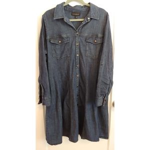 Lane Bryant Denim Dress Size 18
